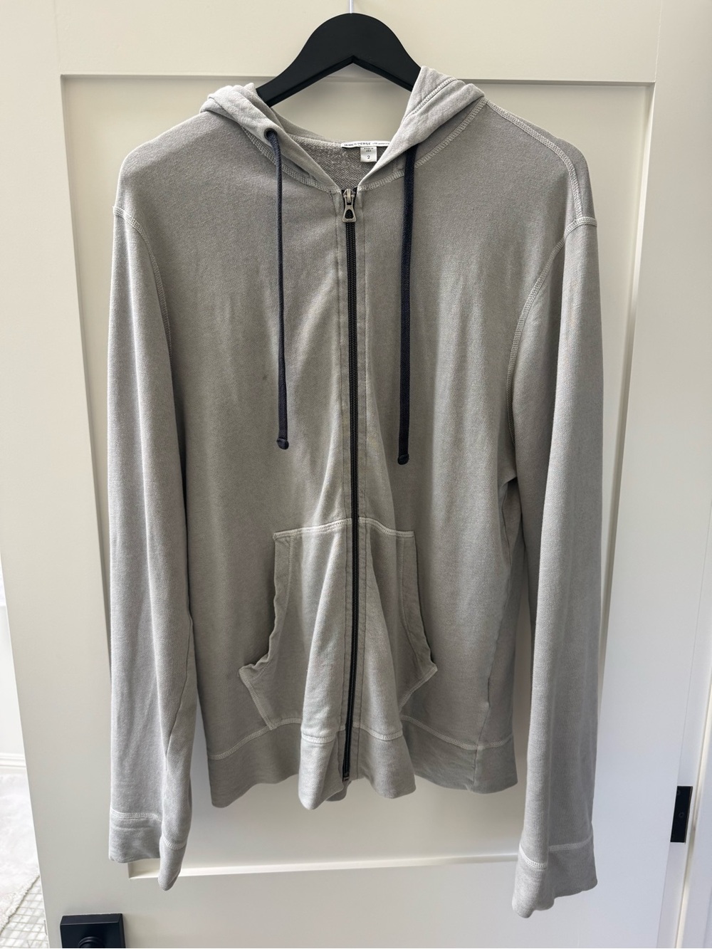JAMES PERSE VINTAGE FRENCH TERRY ZIP UP HOODIE